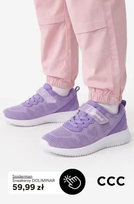 Sneakersy dziecięce Sprandi Spiderman DOLIMINAR promocja w CCC