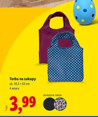 Torba na zakupy promocja w Lidl