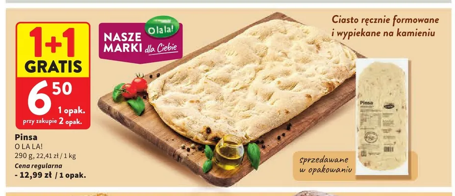 Pinsa O la la! promocja w Intermarche