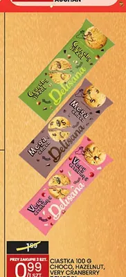 Ciastka Very Cranberry Delicpol promocja w Wafelek