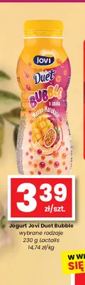Jogurt Jovi Duet Bubble promocja w emma MARKET