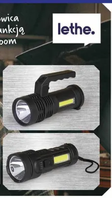 Latarka z uchwytem lub bez promocja w Biedronka