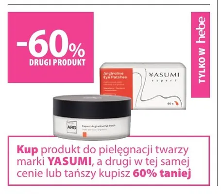 Produkty do pielęgnacji twarzy Yasumi promocja w Hebe