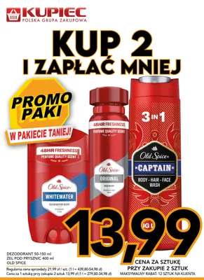Dezodorant Old Spice promocja w Kupiec
