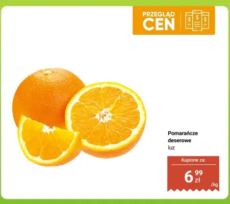Pomarańcze deserowe luz promocja w Biedronka