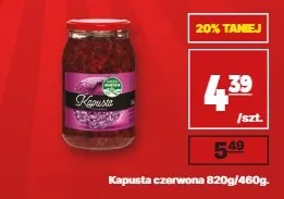 Kapusta czerwona Green Garden promocja w API Market