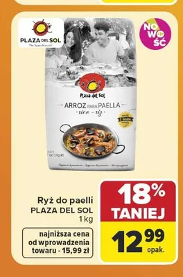 Ryż do paelli Plaza Del Sol promocja w Carrefour Market