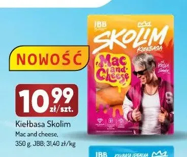 Kiełbasa Skolim Mac and Cheese JBB promocja w Avita