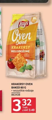 Krakersy Lay's Oven Baked promocja w Selgros