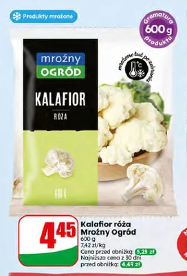 Kalafior róża Mroźny Ogród promocja w Dino