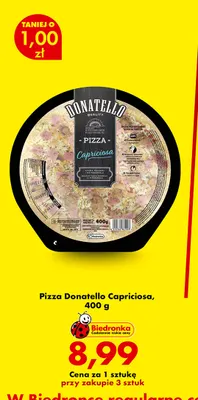 Pizza Donatello Capriciosa promocja w Biedronka