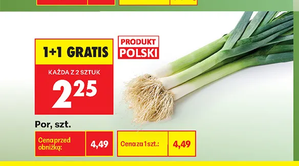 Por polski promocja w Biedronka