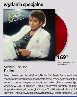 Płyta winylowa Michael Jackson Thriller LP promocja w Empik