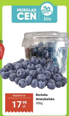 Borówka amerykańska 300 g promocja w Dino