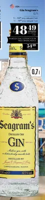 Gin Seagram's promocja w POLOmarket