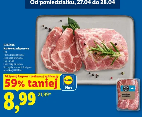 Karkówka wieprzowa Rzeźnik promocja