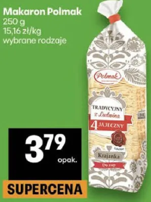 Makaron Polmak promocja w Delikatesy Centrum