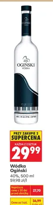 Wódka 500 ml promocja w Biedronka