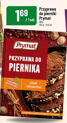 Przyprawa do piernika Prymat promocja w POLOmarket