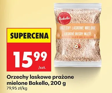 Orzechy laskowe prażone mielone promocja w Biedronka