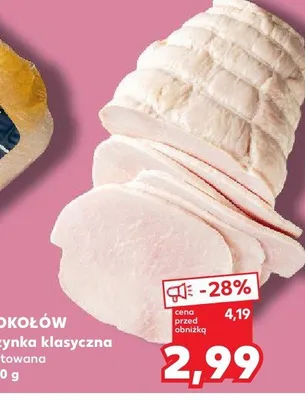 Szynka klasyczna gotowana promocja w Kaufland