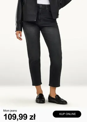 Spodnie jeansowe Mom jeans promocja w C&A