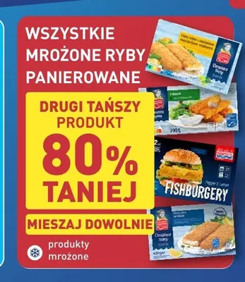Mrożone ryby panierowane promocja w Aldi