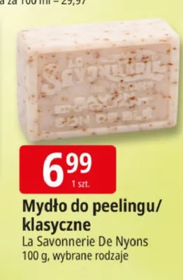 Mydło do peelingu klasyczne La Savonnerie De Nyons promocja w Leclerc
