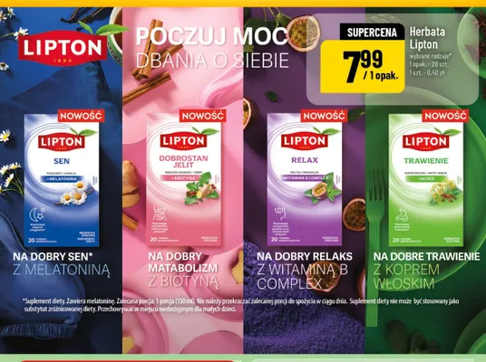 Herbata Lipton promocja w POLOmarket