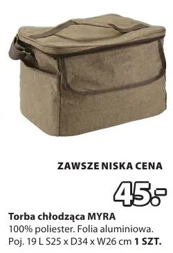 Torba chłodząca MYRA promocja w Jysk