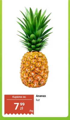 Ananas luz promocja w Dino
