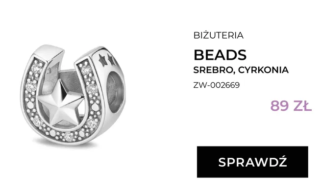 Biżuteria beads Briju srebro cyrkonia ZW-002669 promocja w Briju