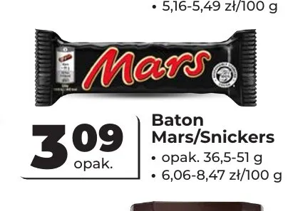Baton Snickers promocja w Odido