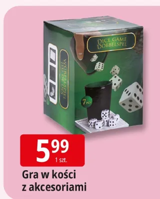 Gra w kości z akcesoriami promocja w Leclerc