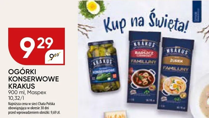 Barszcz/Żurek familijne promocja w Chata Polska