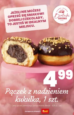 Pączek z nadzieniem kukułka promocja w Twój Market
