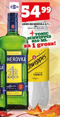 Likier Becherovka promocja w TOPAZ