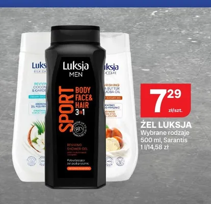 Żel pod prysznic Luksja promocja w Chorten