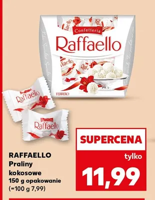 Praliny kokosowe Raffaello promocja w Kaufland