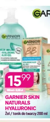 Żel / tonik do twarzy Garnier Skin Naturals Hyaluronic promocja w Drogerie Koliber