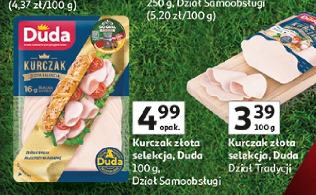 Kurczak złota selekcja Duda promocja w Auchan