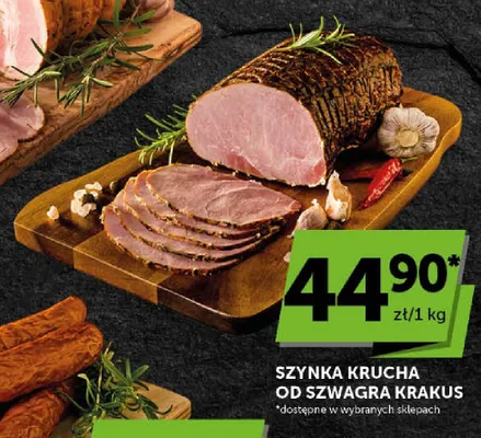 Szynka krucha od Szwagra Krakus promocja w Groszek