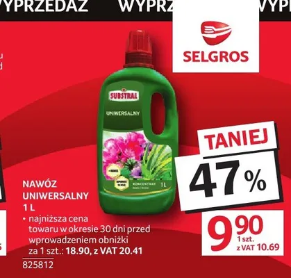 Nawóz uniwersalny Substral promocja w Selgros