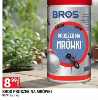 Proszek na mrówki Bros promocja w Merkury Market