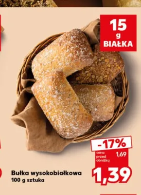Bułka wysokobiałkowa promocja w Kaufland