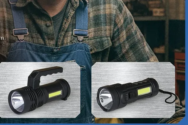 Latarka z uchwytem lub bez promocja w Biedronka