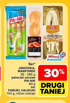 Ser Janosika promocja w Carrefour