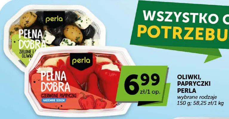 Oliwki, papryczki Perla promocja w Euro Sklep