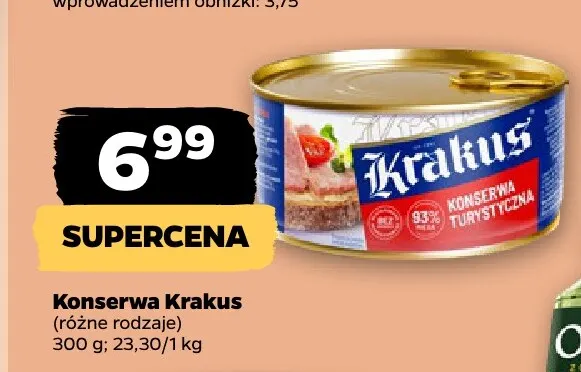 Konserwa Krakus promocja w Netto