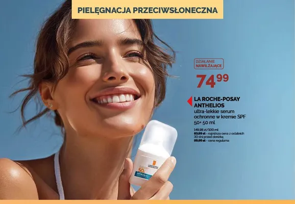 Serum ochronne w kremie La Roche-Posay Anthelios SPF 50+ promocja w Ziko Dermo